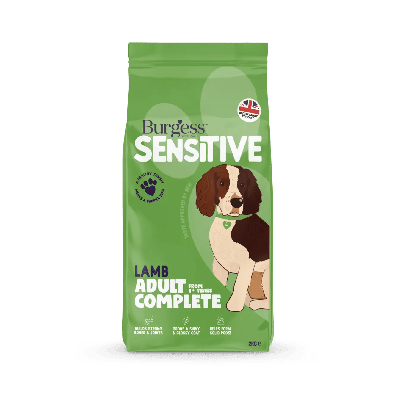Burgess Sensitive Adult Dog Lamb 2 kg