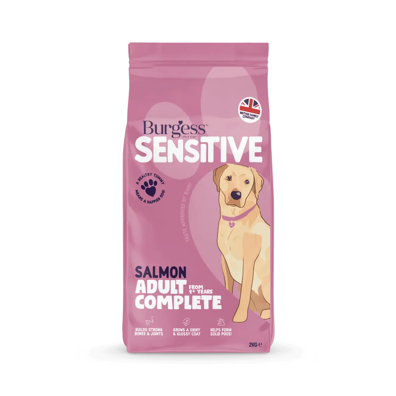 Burgess Sensitive Adult Dog Salmon 2 kg