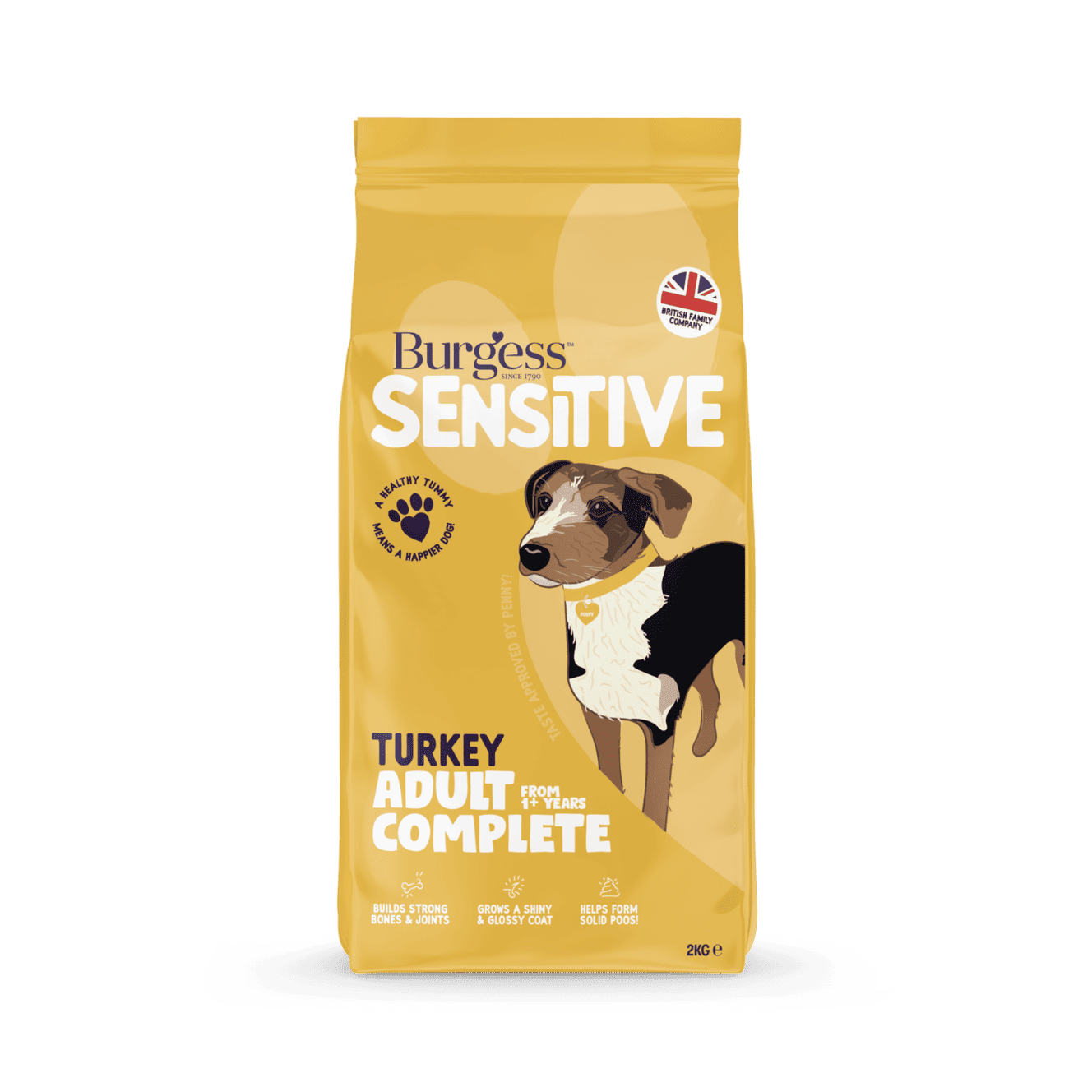 Burgess Sensitive Adult Dog Turkey 2 kg