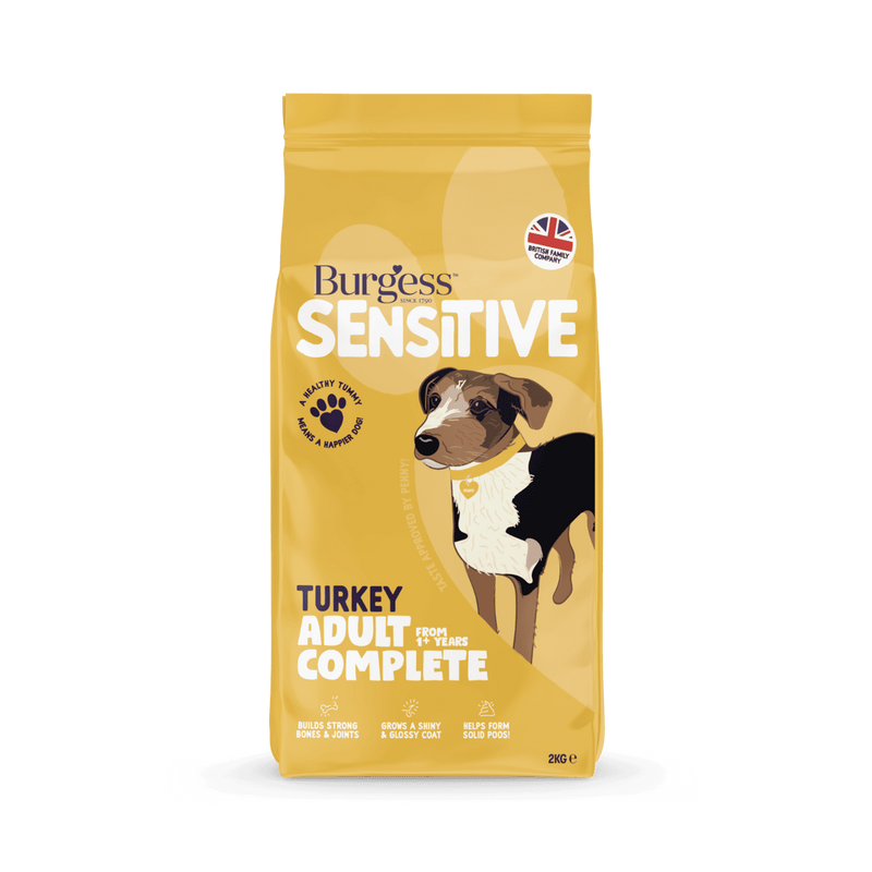 Burgess Sensitive Adult Dog Turkey 2 kg