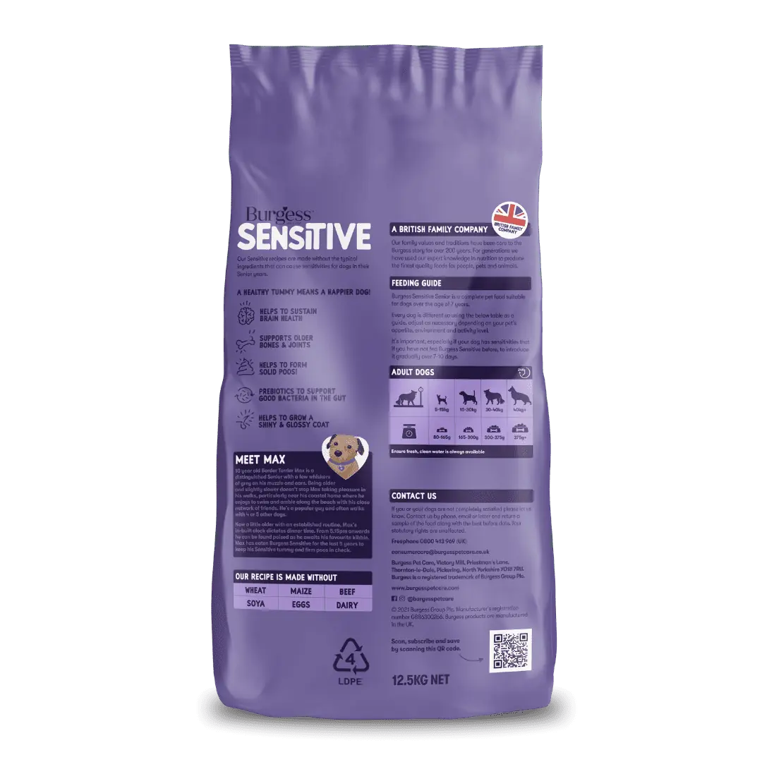 Burgess Sensitive Senior  700 gram