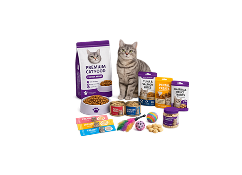 CAT - FOOD AND TREAT