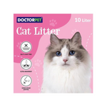 Doctor Pet Cat Litter Super Clumping MICRO Bentonite Baby Powder 10L