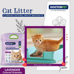 Doctor Pet Cat Litter Super Clumping MICRO Bentonite Lavender 10L