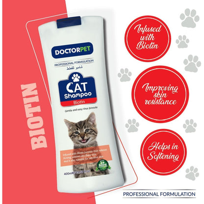 Doctor Pet Cat Shampoo Biotin 400ml