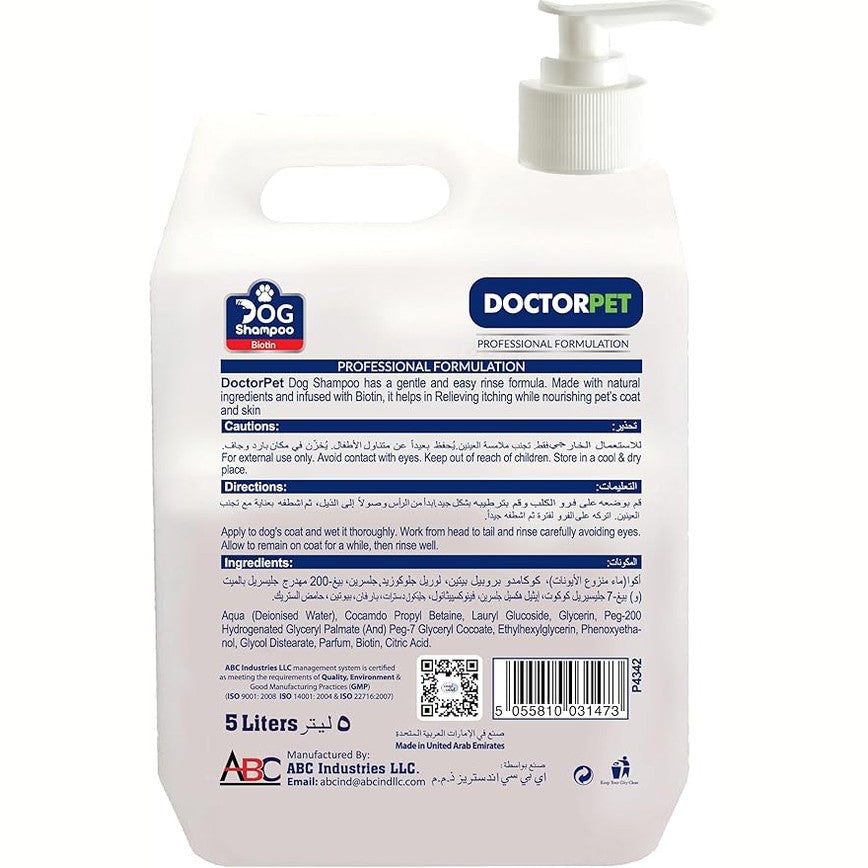 Doctor Pet Cat Shampoo Biotin 5000ml
