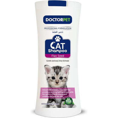 Doctor Pet Cat Shampoo Flax Seed 400ml