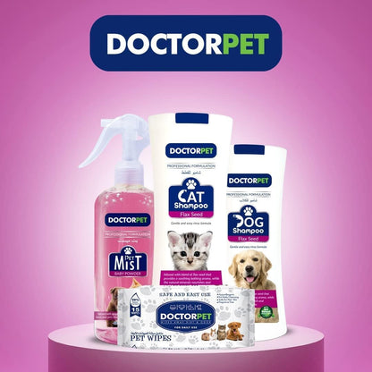 Doctor Pet Cat Shampoo Flax Seed 400ml