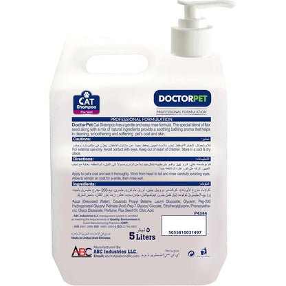Doctor Pet Cat Shampoo Flax Seed 5000ml