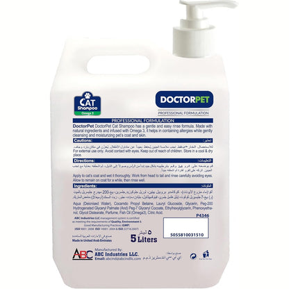 Doctor Pet Cat Shampoo Omega-3 5000ml