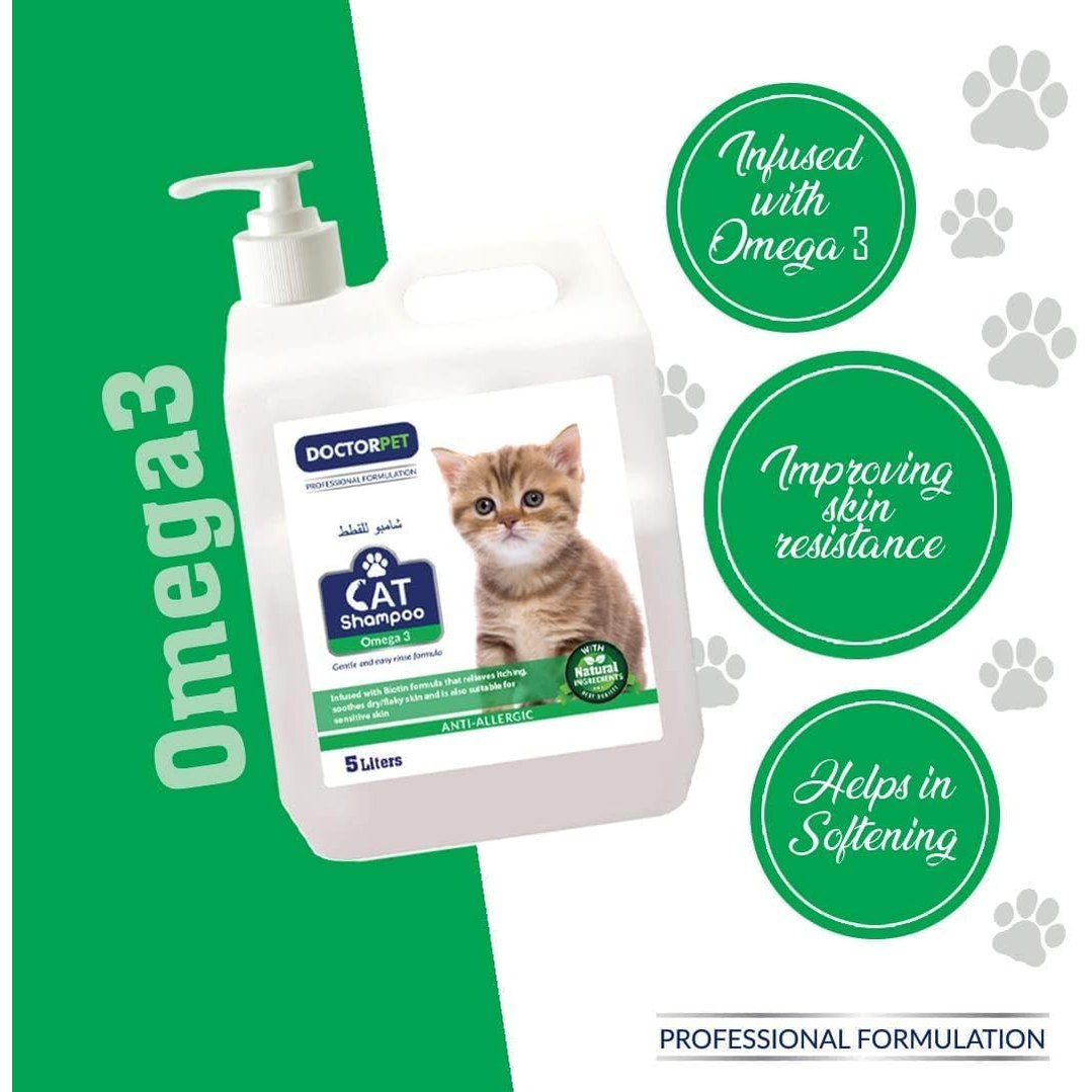 Doctor Pet Cat Shampoo Omega-3 5000ml