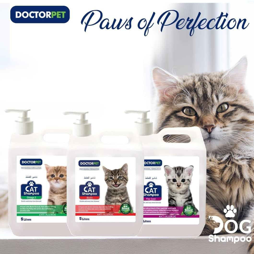 Doctor Pet Cat Shampoo Omega-3 5000ml