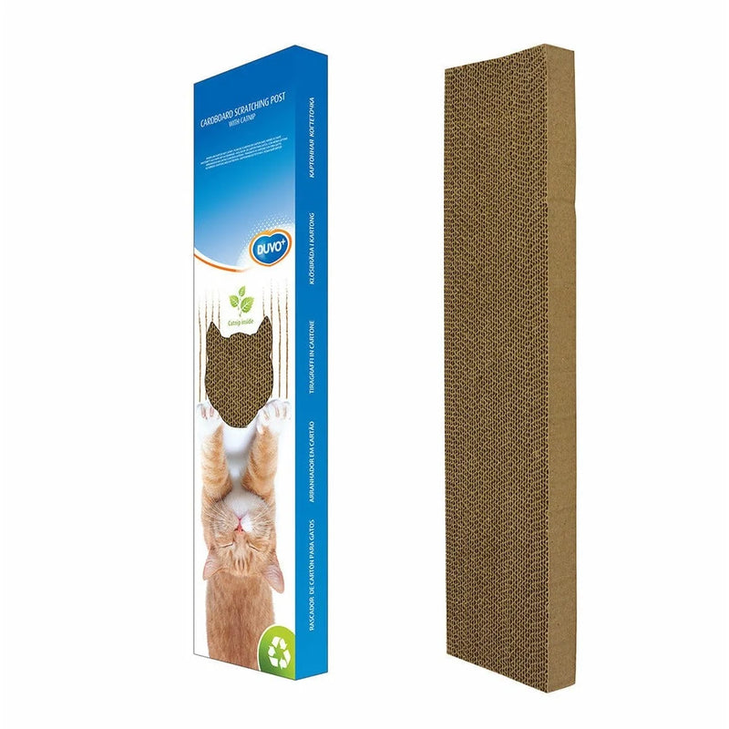 Cat Scratcher Corrugate With Catnip 50x13x6cm