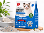Bentonite Premium Cat Litter – Baby Powder | 10L