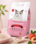 Tofu Natural Cat Litter – Peach Scent 7L