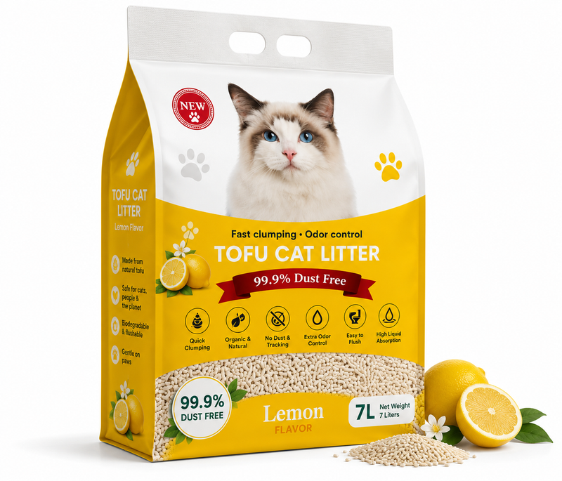 Bentonite Premium  Cat Litter – Lemon | 10L