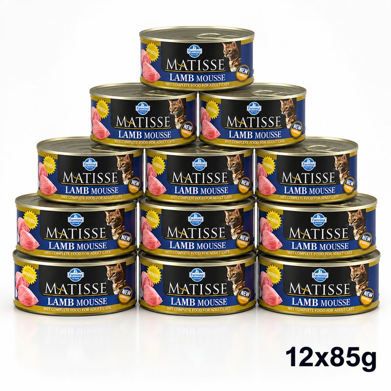Farmina Matisse Lamb mouse Adult Cats Wet Food 85Gx12