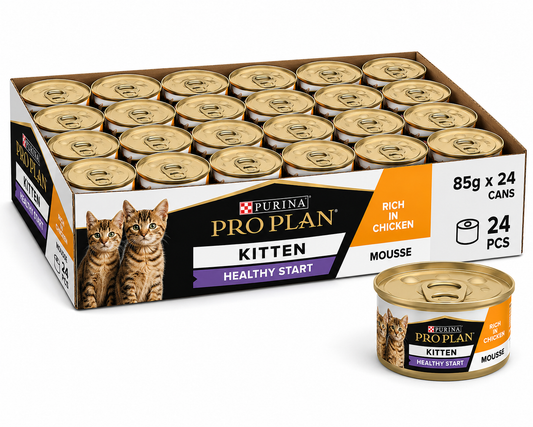 Purina Pro Plan Kitten Mousse Chicken, 24x85g Box