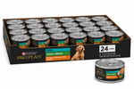 Purina Pro Plan Puppy Small Breed Chicken and Brown Rice Entree Wet Dog Food 156gx24 Cans
