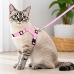 Cat Harness & Leash Kit Pink