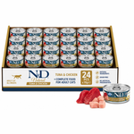 FARMINA N&D CAT NATURAL TUNA & CHICKEN 70gx24pcs