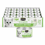 Kit Cat Complete Cuisine -Tuna & Whitebait 24x70g