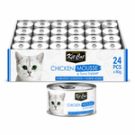Kit Cat Chicken Mousse & Tuna Toppers – 24x80g
