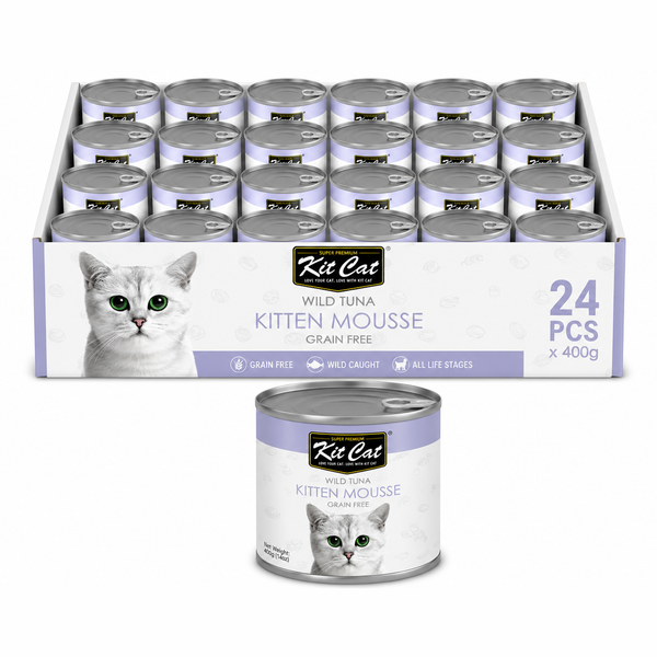 Kit Cat – Kitten Mousse 24x400g