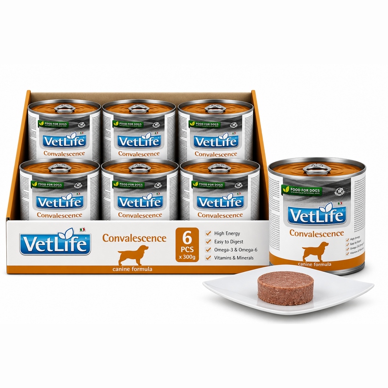 Farmina Vet Life Natural Diet Dog Convalescence 300gx6pcs