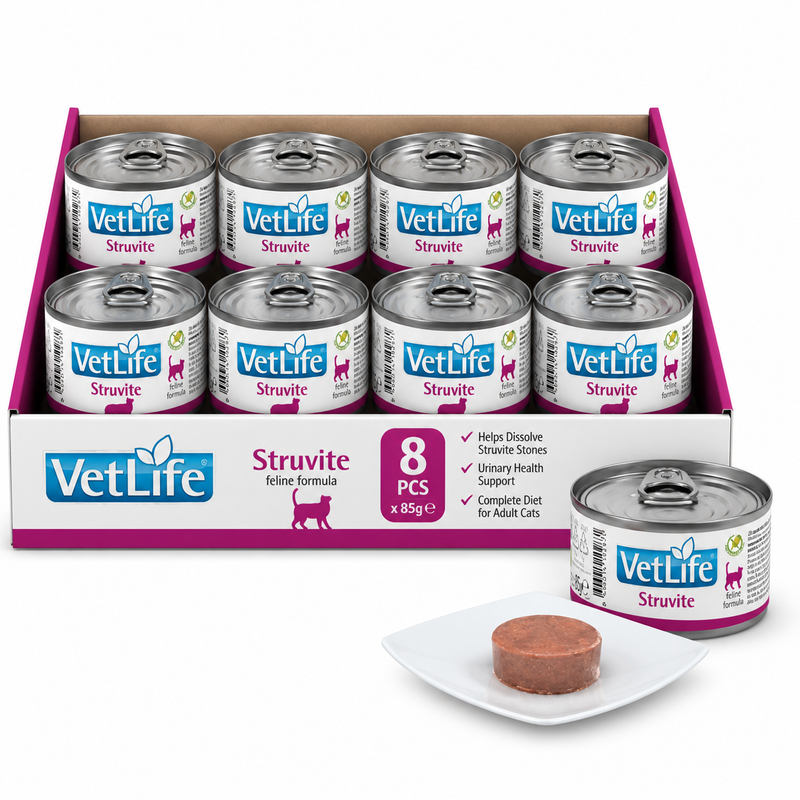 FARMINA Vet Life Natural Diet Cat Struvite 85gx8pcs