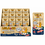 Lola & Co Health Kitten Tuna & Chicken Mouse For Kittens 80gx12pcs