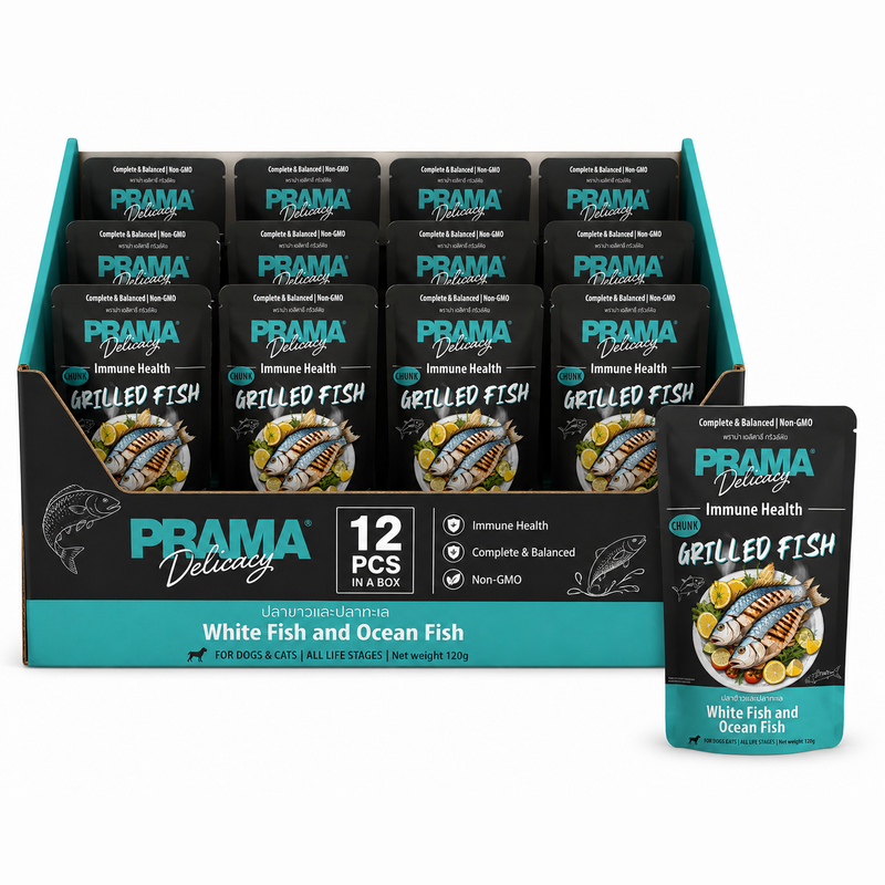 Prama Grilled Fish (Immune Health) 120gx12pcs