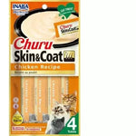Churu Skin & Coat Chicken Recipe 4 tubes 56g — 14gX4 Tubes