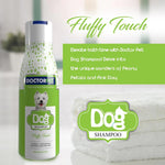 Doctor Pet Dog shampoo Fluffy Touch Peony Petals + Pink Clay  500ml