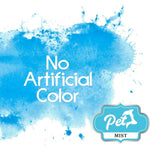 Doctor Pet Mist label highlighting no artificial color formula