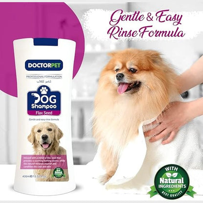 Doctor Pet Dog Shampoo Flax Seed 400ml