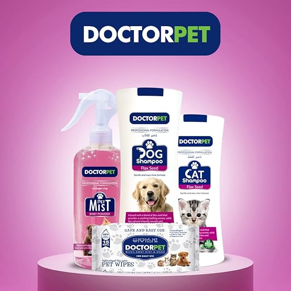 Doctor Pet Dog Shampoo Flax Seed 400ml
