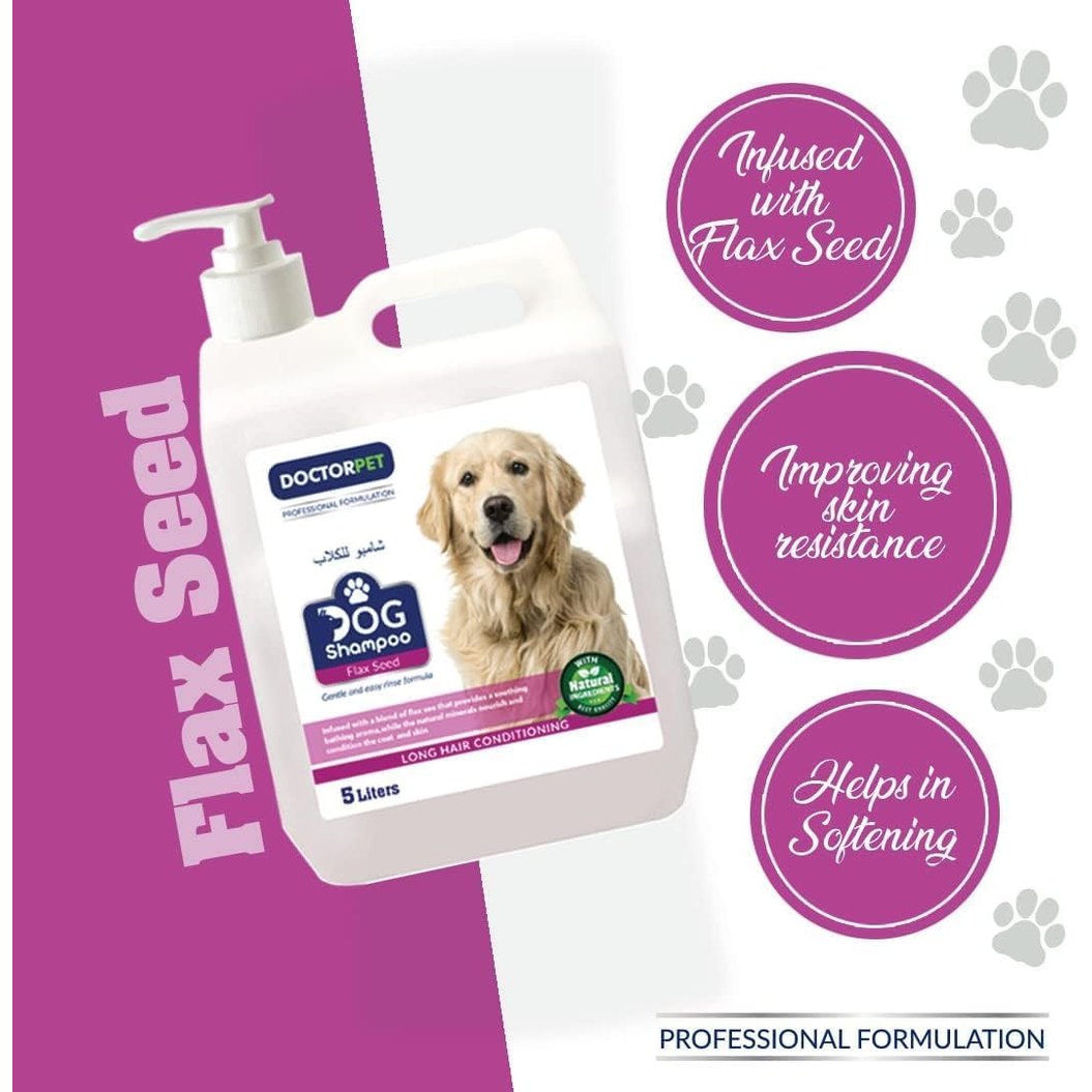 Doctor Pet Dog Shampoo Flax Seed 5000ml