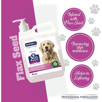 Doctor Pet Dog Shampoo Flax Seed 5000ml