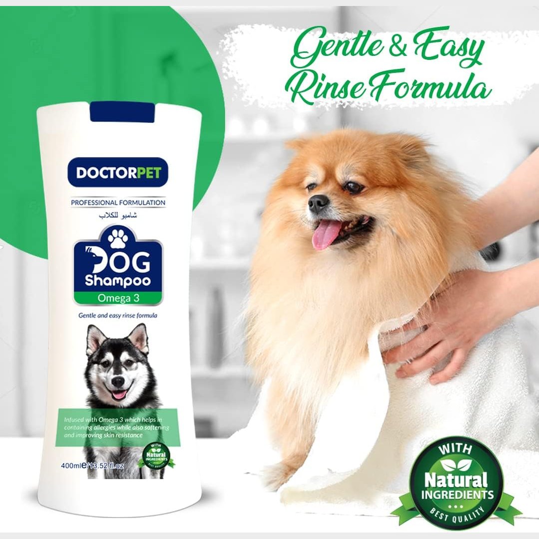 Doctor Pet Dog Shampoo Omega-3 400ml