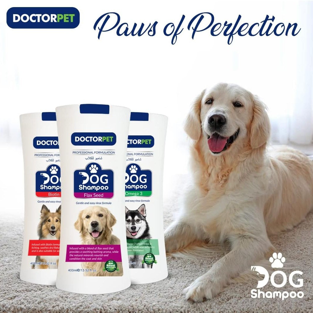 Doctor Pet Dog Shampoo Omega-3 400ml