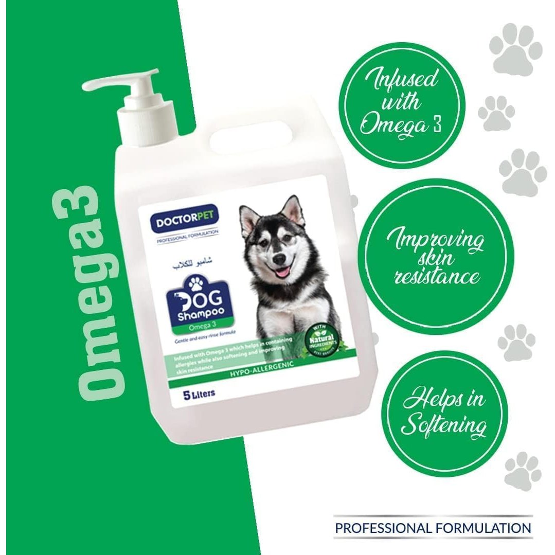 Doctor Pet Dog Shampoo Omega-3 5000ml