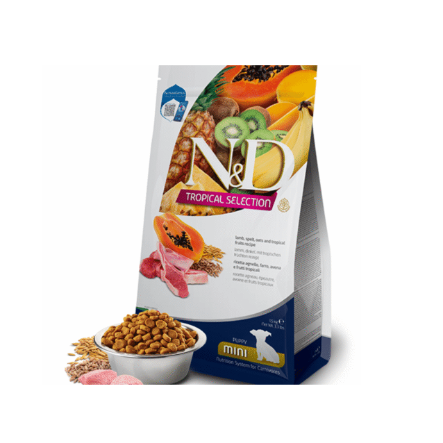 FARMINA ND TROPICAL DOG LAMB PUPPY MINI 1.5kg