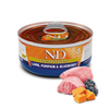 FARMINA N&D CAT LAMB, PUMPKIN & BLUEBERRY 70 G Can