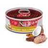FARMINA N&D CAT QUINOA QUAIL & COCONUT 80g Can