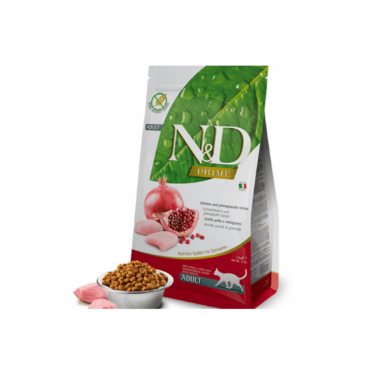 FARMINA N&D Cat Prime Chicken and Pomegranate recipe Adult 10kg.