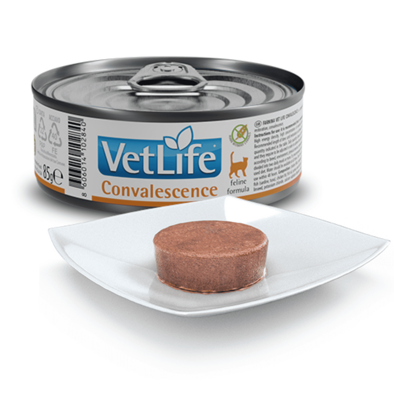 FARMINA Vet Life Natural Diet Cat Convalescence 85g Can
