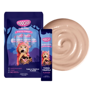Moochie Tuna & Truffle Flavor Mousse 5X15G Pouch Sachet — (5x12)x15g. 60 POUCH SACHET
