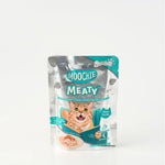 Moochie Meaty Tuna &Green Lipped Mussel Recipe In Gravy  70G  Pouch