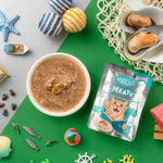 Moochie Meaty Tuna &Green Lipped Mussel Recipe In Gravy  70G  Pouch